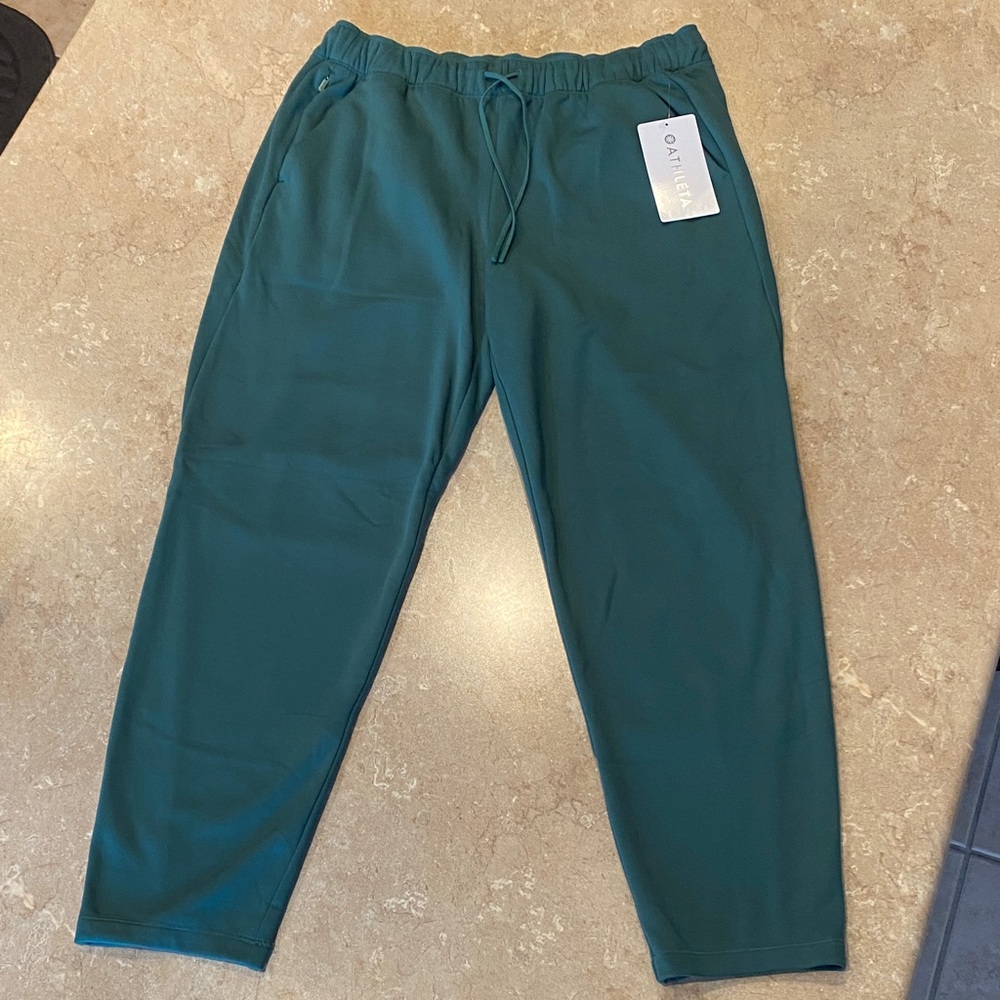 Athleta Women's Green Ankle Pants